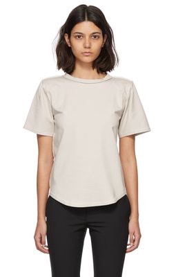 Elena Velez SSENSE Exclusive Grey Nylon T-Shirt