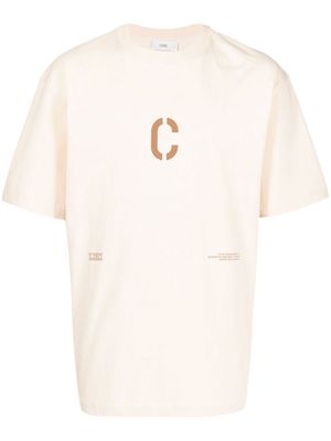 Closed logo organic cotton T-shirt - Neutrals