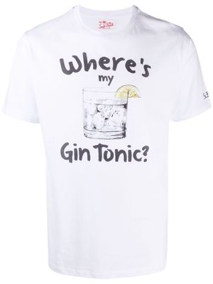 MC2 Saint Barth Gin Tonic graphic-print T-shirt - White
