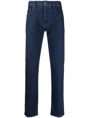 Zegna mid-rise straight-leg jeans - Blue