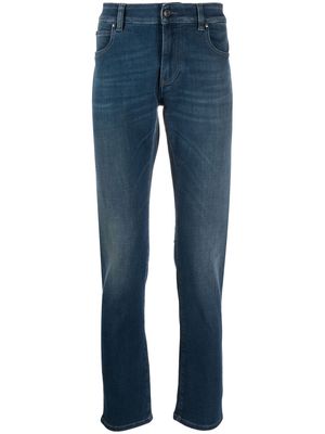 Zegna mid-rise skinny jeans - Blue