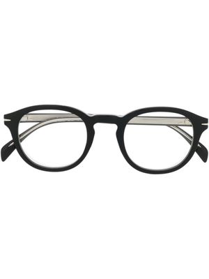 Eyewear by David Beckham rounded-frame glasses - Black