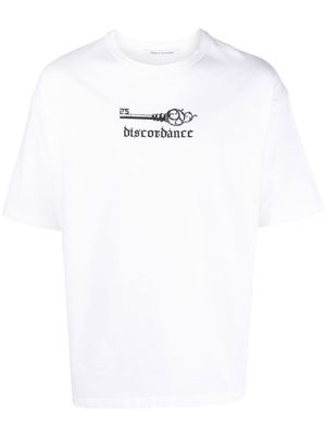 Children Of The Discordance logo-print T-shirt - White