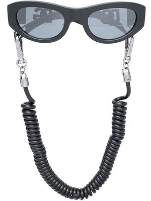 Dolce & Gabbana Eyewear Reborn To Live rectangle-frame sunglasses - Black