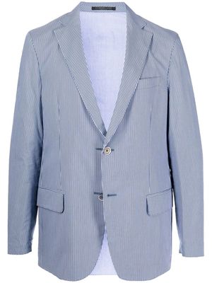 Corneliani reversible single-breasted blazer - Blue