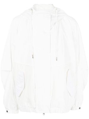 SONGZIO classic hood lightweight jacket - White