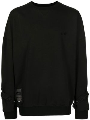SONGZIO graphic print sweatshirt - Black