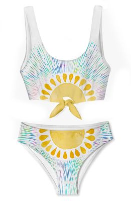 Stella Cove Kids' Special Sun Two-Piece Swimsuit in Multicolor