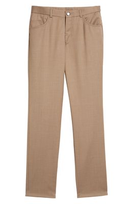 Jack Victor Sage Five-Pocket Trousers in Brown