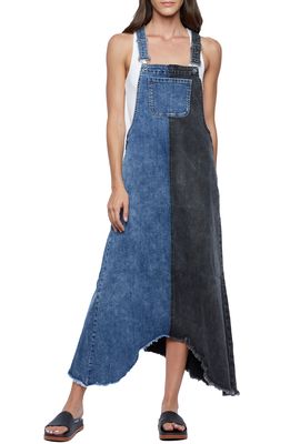 Wash Lab Denim Denim Overall Dress in Deep Water