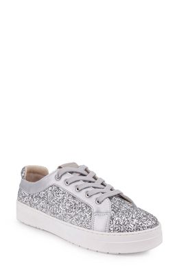 Yosi Samra Roxy Glitter Sneaker in Silver