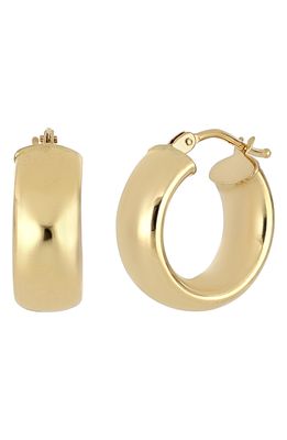 Bony Levy 14K Gold Chunky Huggie Hoop Earrings in 14K Yellow Gold