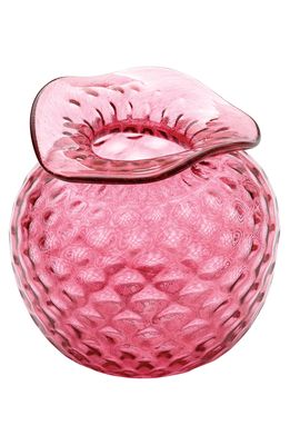 Mariposa Pineapple Texture Bud Vase in Pink