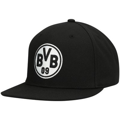 FAN INK Men's Fi Collection Black Borussia Dortmund Hit Snapback Hat