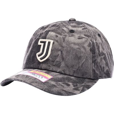 FAN INK Men's Black Juventus Club Ranch Adjustable Hat
