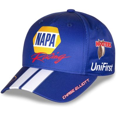 Men's Hendrick Motorsports Team Collection Royal/White Chase Elliott NAPA Uniform Adjustable Hat