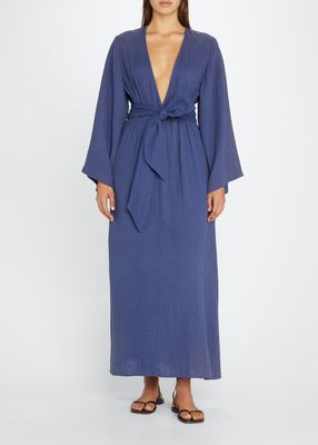 Blair Solid Woven Coverup