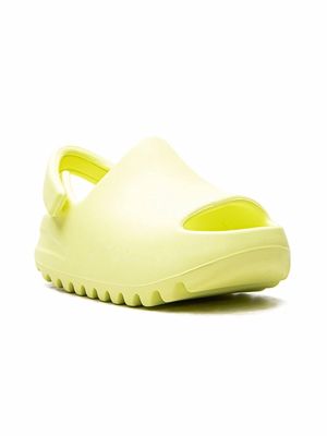 Adidas Yeezy Kids YEEZY "Glow Green" sandals - Yellow