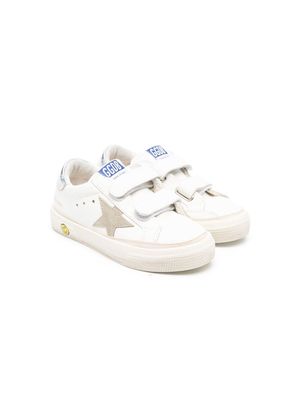 Golden Goose Kids Super Star touch-strap sneakers - White