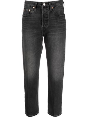 Levi's 501 cropped jeans - Black
