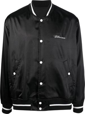 UNDERCOVER Noise logo bomber jacket - Black