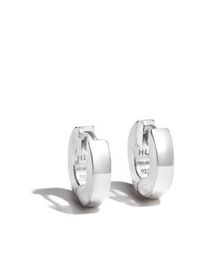 Hatton Labs Edge huggie earrings - Silver