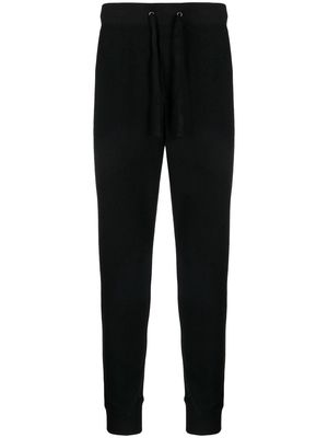 James Perse drawstring-fastening waist trousers - Black