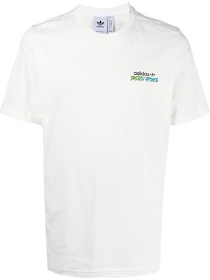 adidas logo-print short-sleeved T-shirt - White