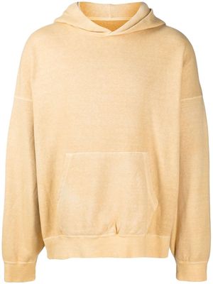 visvim Amplus cotton hoodie - Yellow