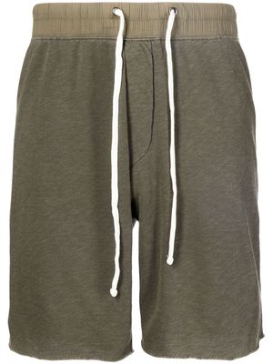 James Perse drawstring-fastening Terry shorts - Brown