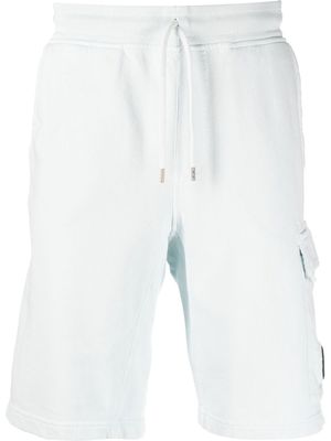 C.P. Company cotton track shorts - Blue