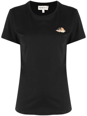Fiorucci graphic-print short-sleeved T-shirt - Black