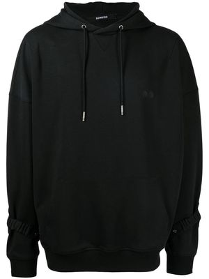 SONGZIO graphic print hoodie - Black
