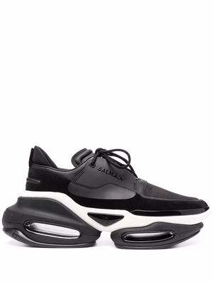 Balmain BBold panelled low-top sneakers - Black