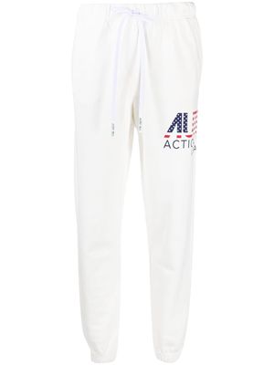 Autry logo-print track pants - White