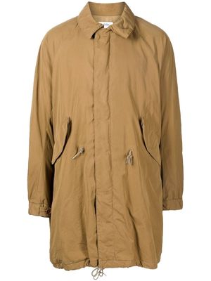 visvim Levinson fishtail coat - Brown