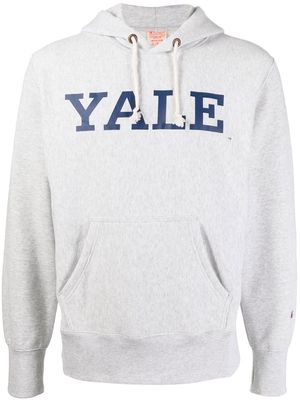 Champion Yale-print drawstring hoodie - Grey