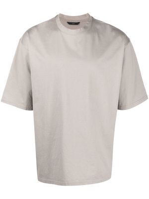 Hevo loose fitting cotton T-shirt - Grey