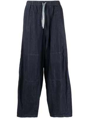 Needles drawstring loose-fit jeans - Blue