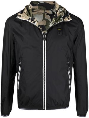 Blauer reversible hooded track jacket - Black