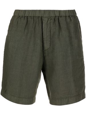 Boglioli linen bermuda shorts - Green