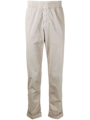 James Perse turn-up straight-leg chinos - Brown