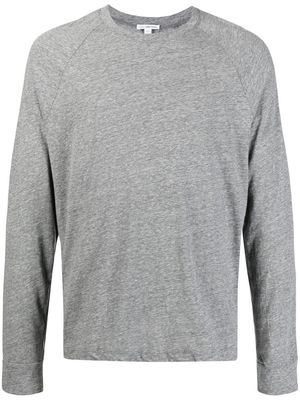 James Perse raglan-sleeve cotton T-shirt - Grey