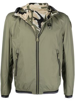 Blauer reversible hooded track jacket - Green