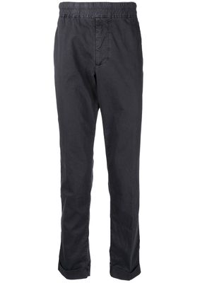 James Perse high-rise straight-leg trousers - Black