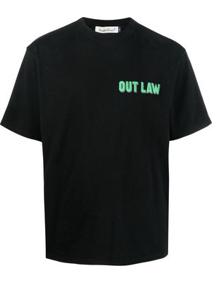 UNDERCOVER Out Law graphic-print T-shirt - Black