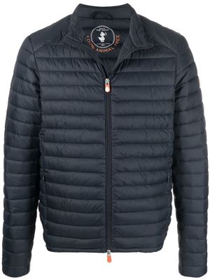 Save The Duck padded round-neck jacket - Blue