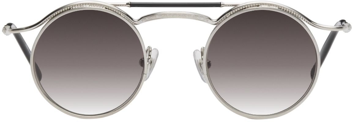 Matsuda SSENSE Exclusive Silver 2903H Sunglasses