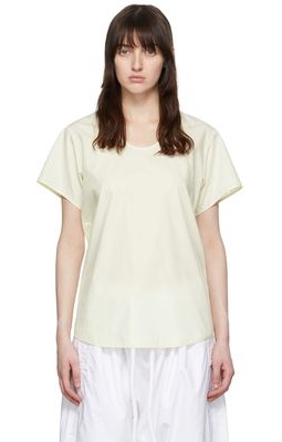 Lemaire Yellow Cotton T-Shirt