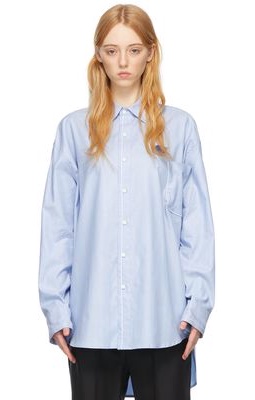 ADER error Blue Cotton Shirt